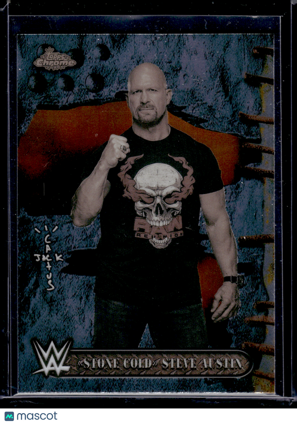 2025 HL-P01 Topps Chrome WWE Cactus Jack Stone Cold Steve Austin #70