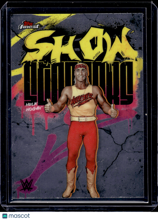 2025 HL-P01 Topps Finest Showstoppers Hulk Hogan #SSS-HH