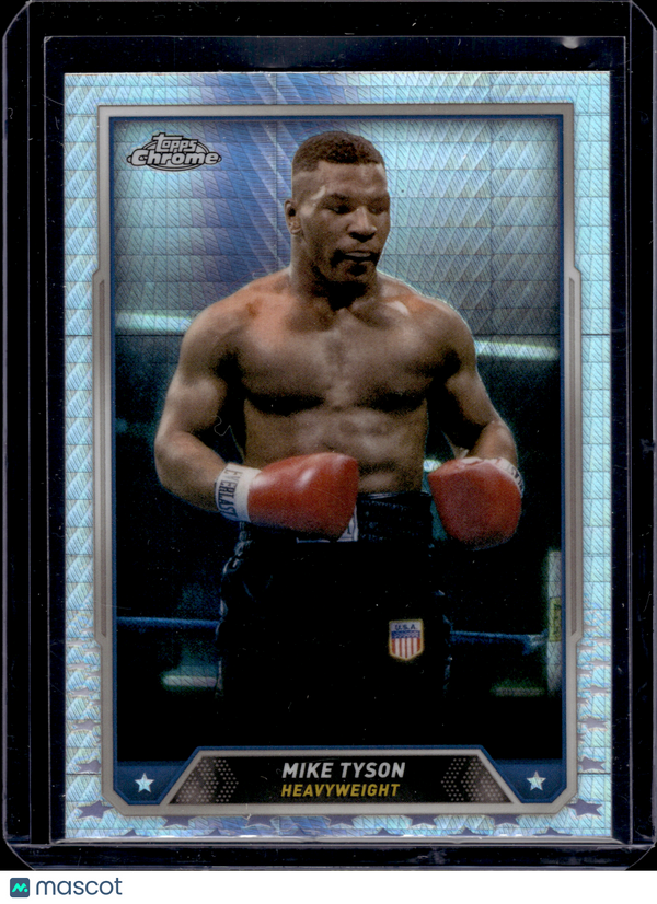 2024 HL-P01 Topps Chrome Mike Tyson #35 Prism Refractor