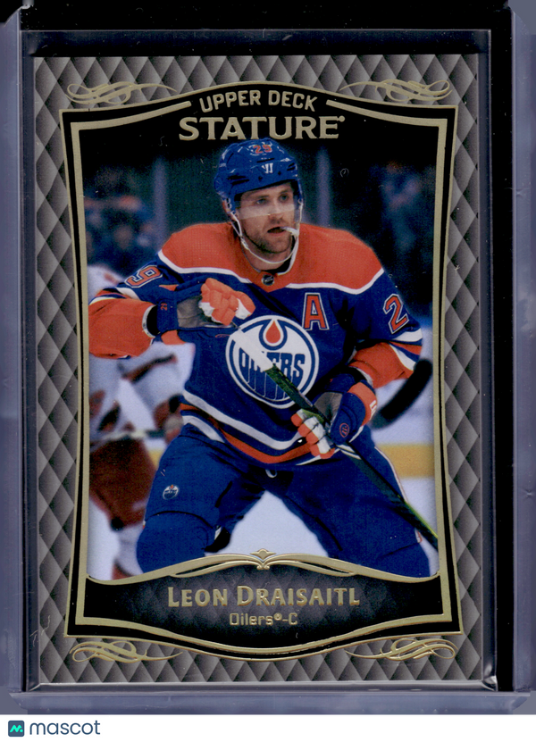 2023 HL-P01 Upper Deck Stature Leon Draisaitl #7
