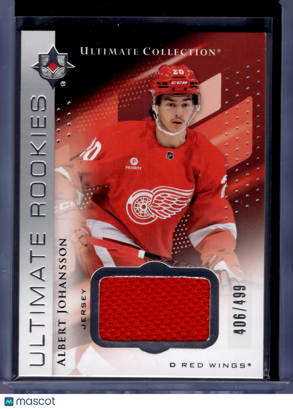 2025 HL-P01 Upper Deck Ultimate Collection Ultimate Albert Johansson #111 /499