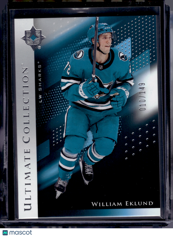 2025 HL-P01 Upper Deck Ultimate Collection William Eklund #23 Base Silver /149