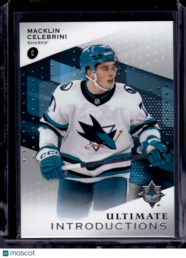 2024 HL-P01 Upper Deck Ultimate Collection Ultimate Intro Celebrini #UI-CE