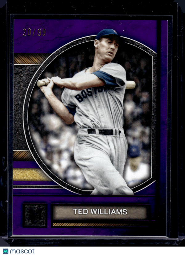2025 HL-P02 Museum Collection Ted Williams #16 Purple /99