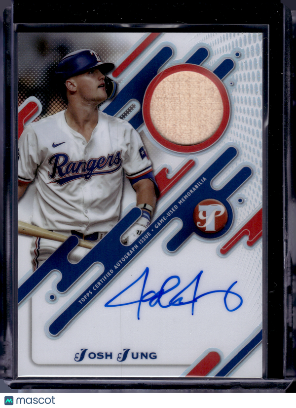 2025 HL-P02 Pristine Josh Jung #PPAR-JJ Game-Used Bat Memorabilia