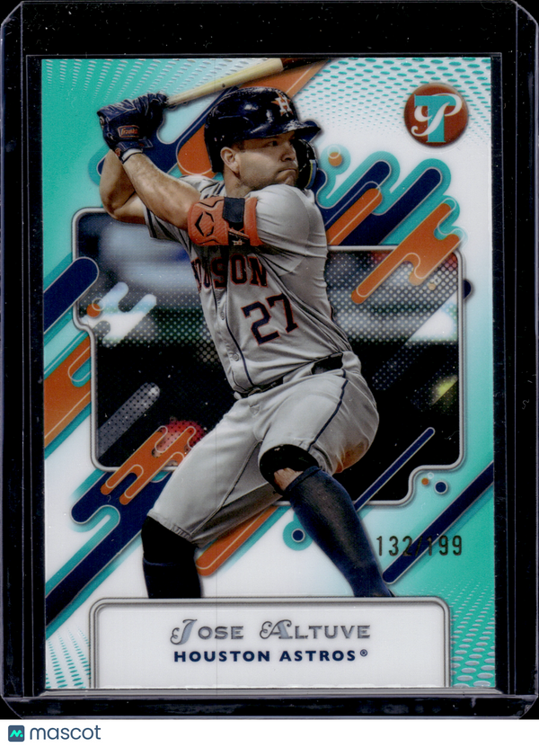 2025 HL-P02 Pristine Jose Altuve #142 Teal Refractor /199