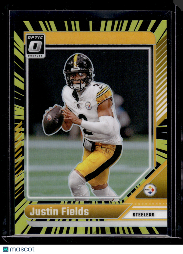 2024 HL-P03 Panini Donruss Optic Prizm Justin Fields #164 Electricity Prizm /75