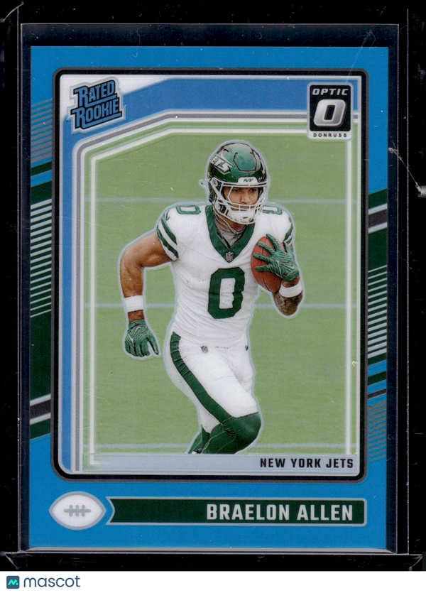 2024 HL-P03 Panini Donruss Optic Prizm Braelon Allen #211 Light Blue /299