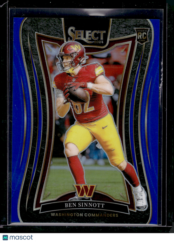 2025 HL-P03 Panini Select Prizm Ben Sinnott #308 Blue /99 RC