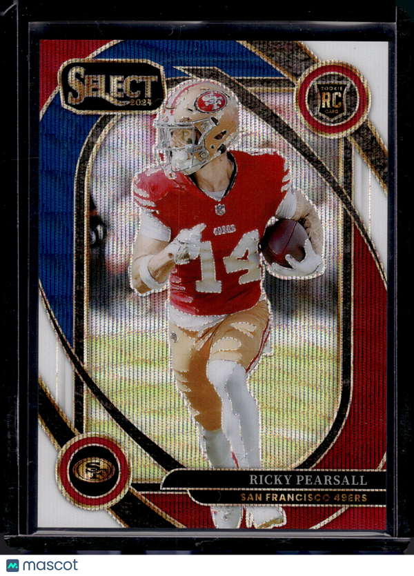 2025 HL-P03 Panini Select Prizm Ricky Pearsall #285 Club Level Tri-Color /149 RC
