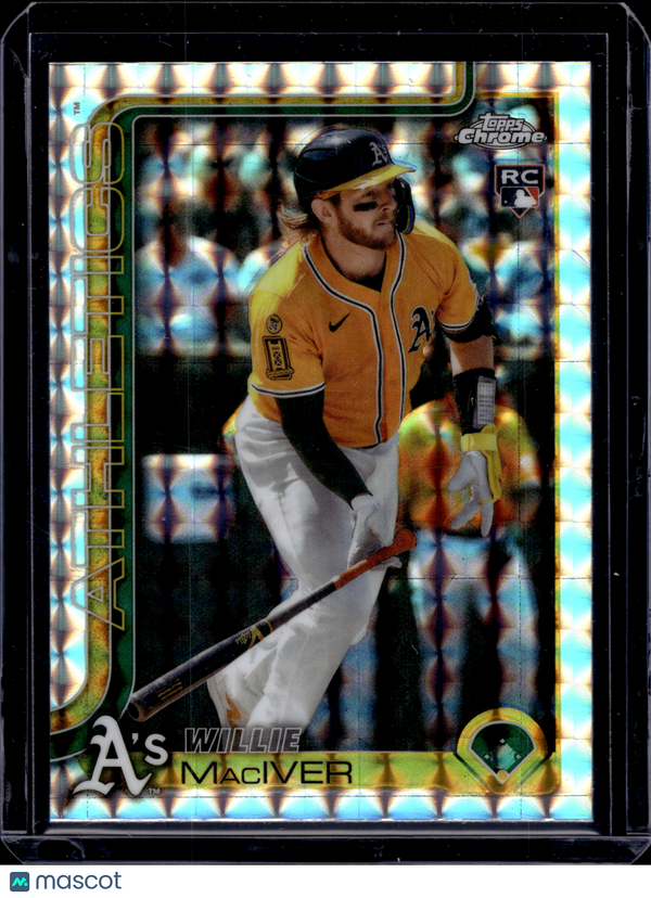 2025 HL-P03 Topps Chrome Update Willie MacIver #USC81 X-Fractor RC