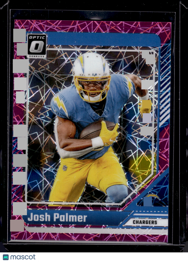 2024 HL-P03 Panini Donruss Optic Prizm Josh Palmer #109 Pink Velocity /80