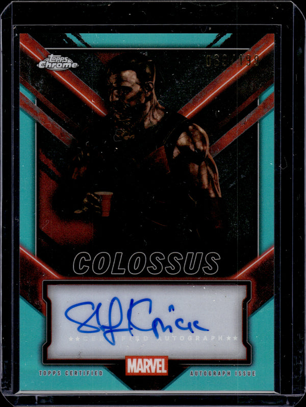 HL-P04 Topps Chrome Marvel Deadpool & Wolverine Kapičić Auto 069/199 #TC-SZ
