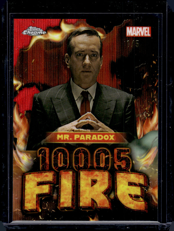 HL-P04 Topps Chrome Marvel Deadpool & Wolverine Mr. Paradox 1/5 #FD-10