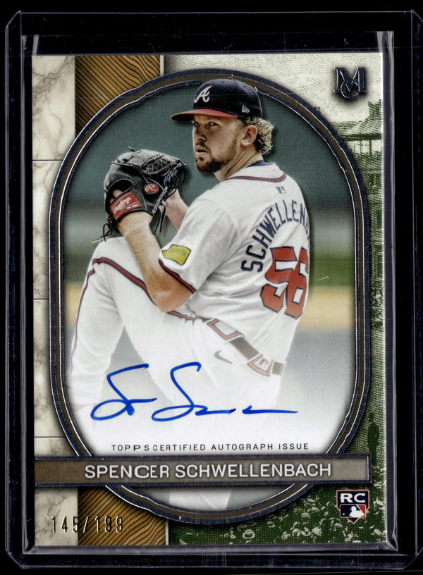 HL-P01 2025 Topps Museum Spencer Schwellenbach #AA-SS /199 Archival Autograph RC