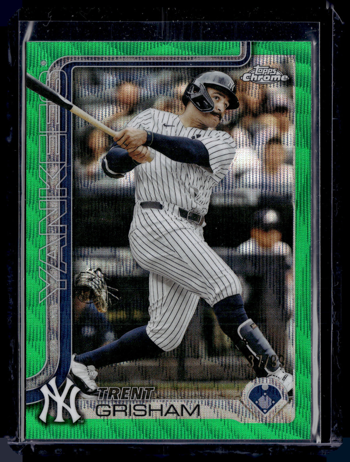HL-P01 2025 Topps Chrome Trent Grisham #USC54 Green Wave /99