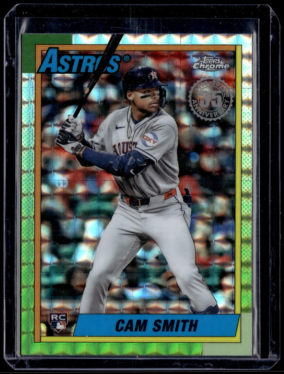 HL-P01 2025 Topps Chrome Cam Smith #90CU-15 Geometric Refractor RC