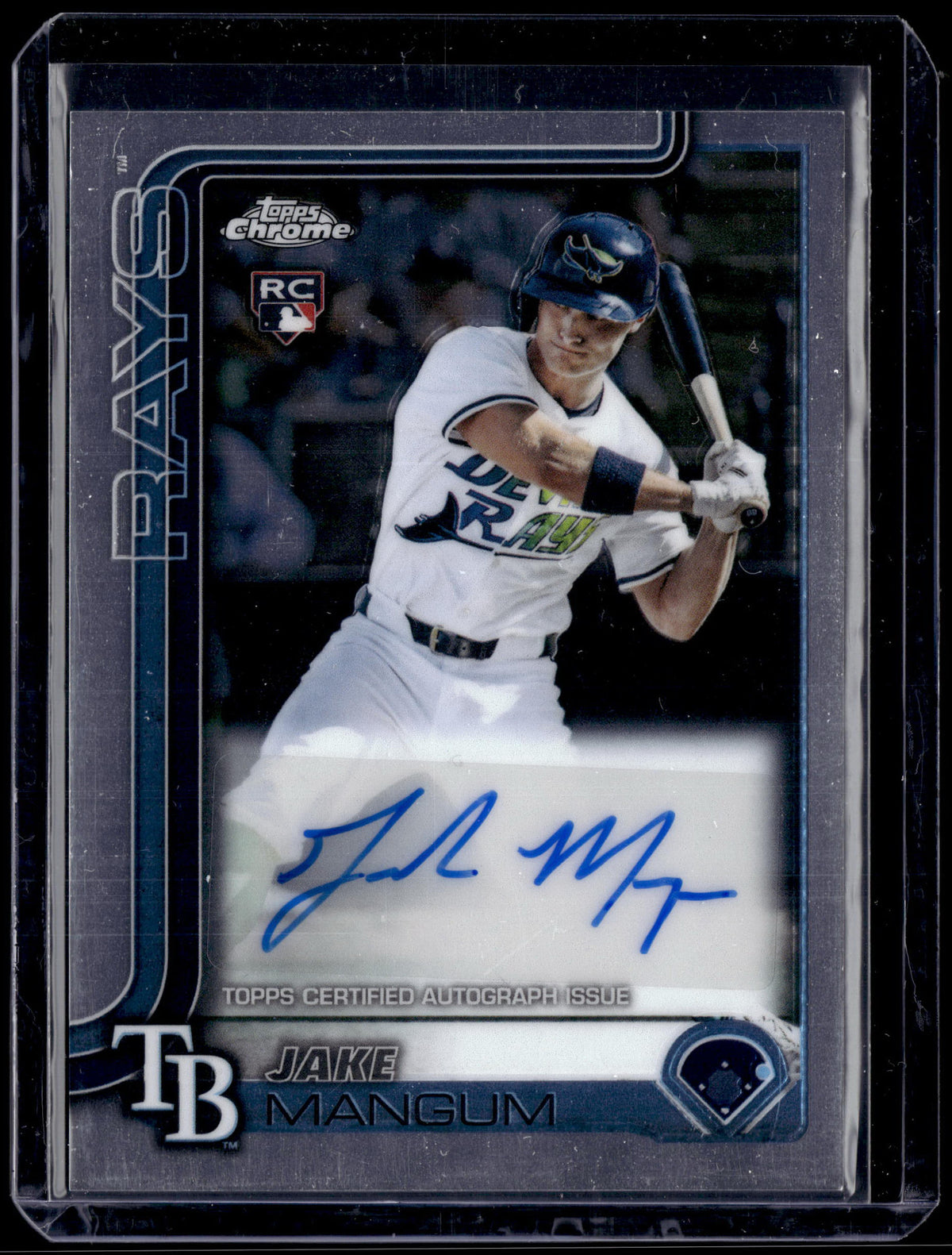 HL-P01 2025 Topps Chrome Jake Mangum #AC-JM Auto RC