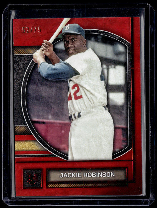 HL-P01 2025 Topps Museum Collection Jackie Robinson #97 Red /75