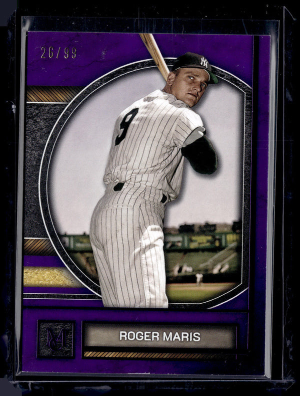 HL-P01 2025 Topps Museum Collection Roger Maris #85 Purple /99
