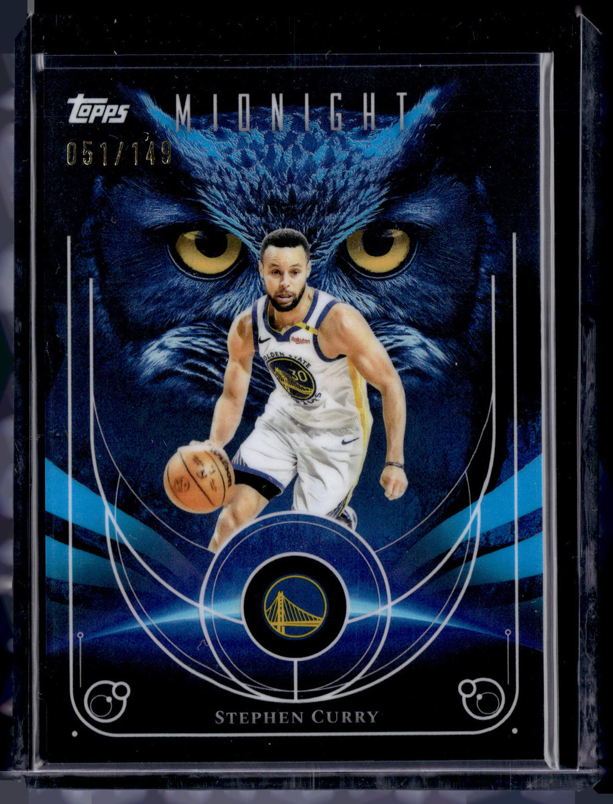 HL-P01 2025 Topps Midnight Night Owls Stephen Curry #NO-7 /149