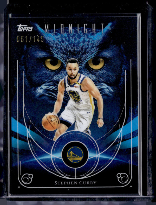 HL-P01 2025 Topps Midnight Night Owls Stephen Curry #NO-7 /149