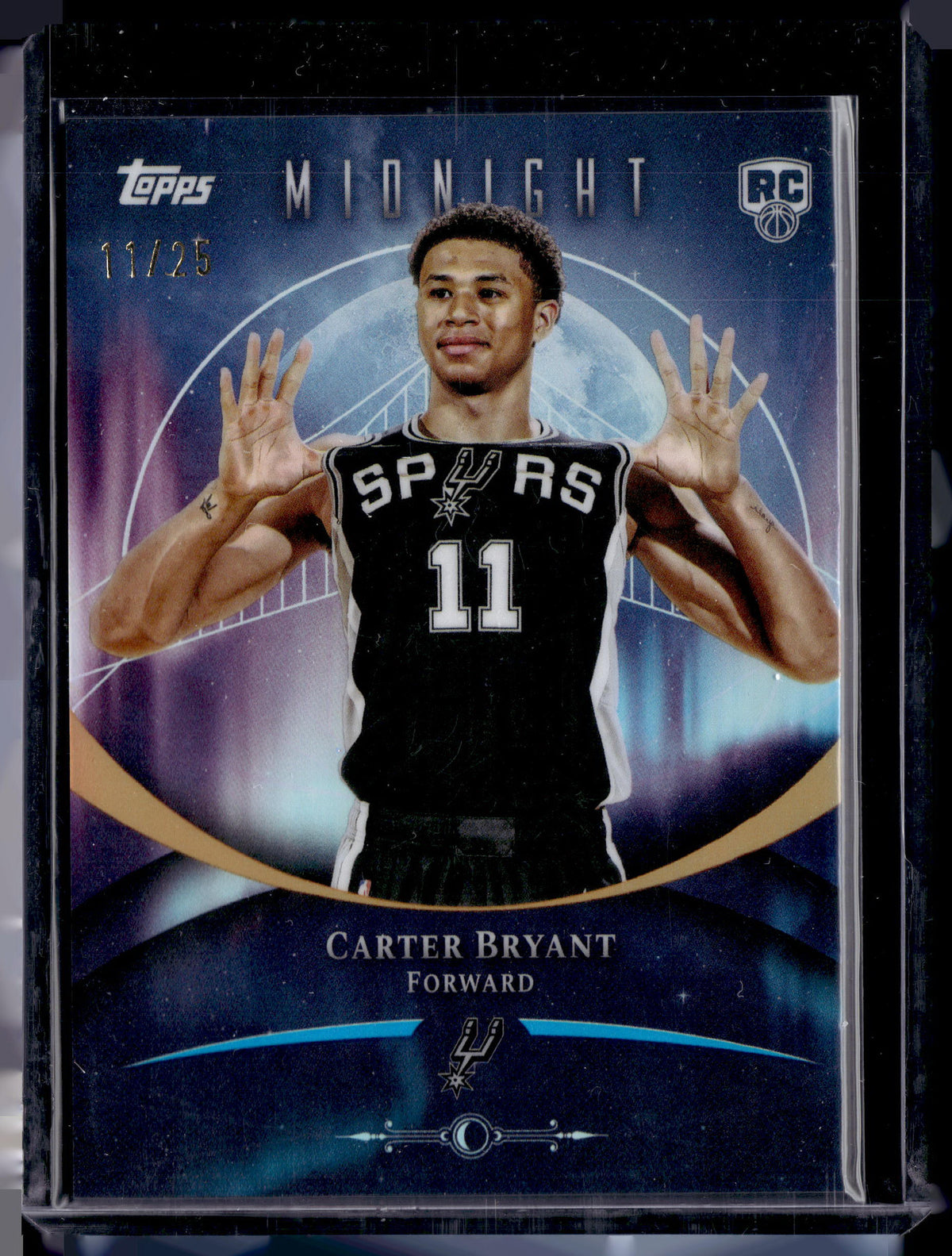 HL-P01 2025 Topps Midnight Carter Bryant #74 /25 RC