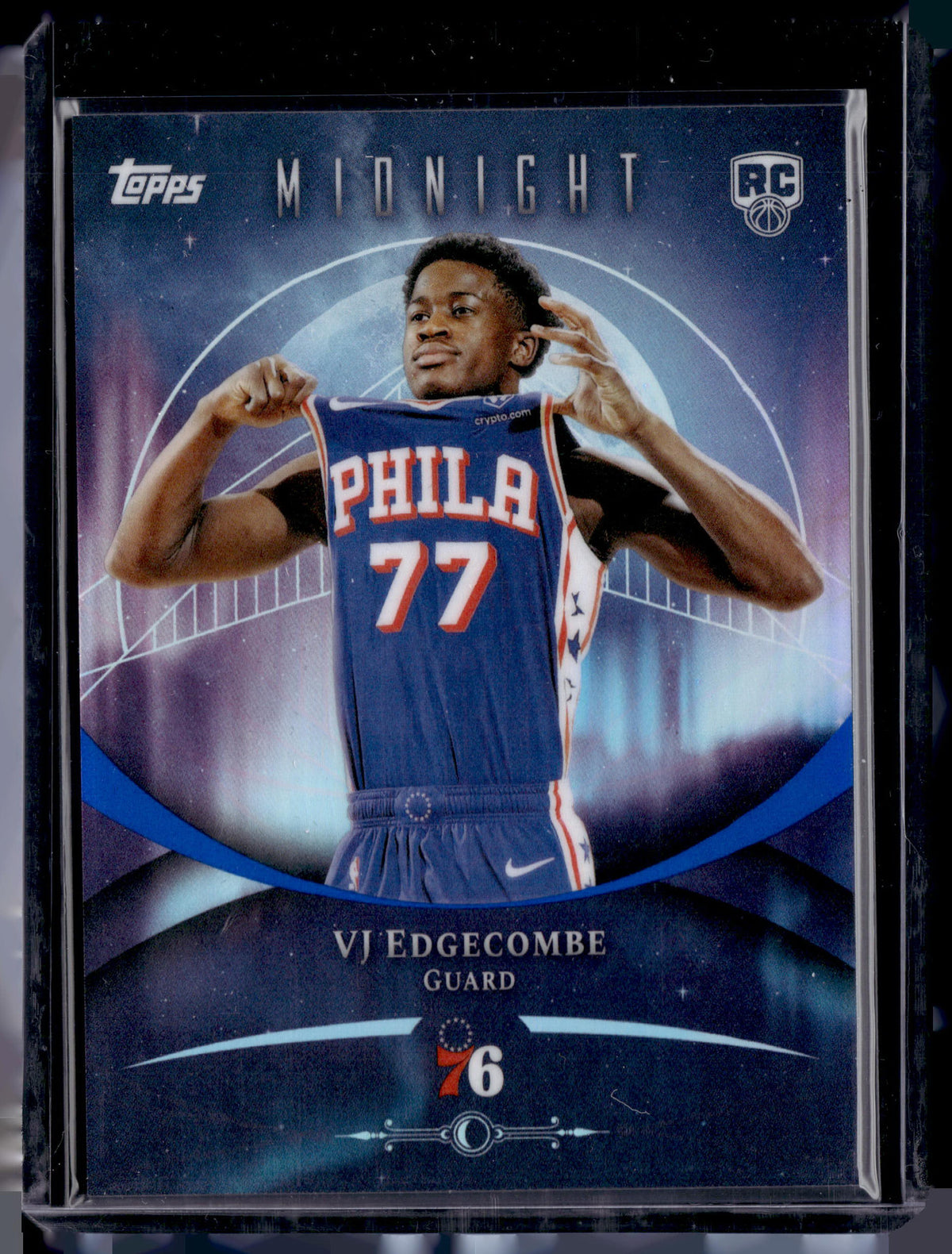 HL-P01 2025 Topps Midnight VJ Edgecombe #63 RC