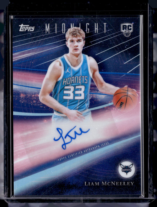 HL-P01 2025 Topps Midnight Liam McNeeley #RHS-LM RC Auto