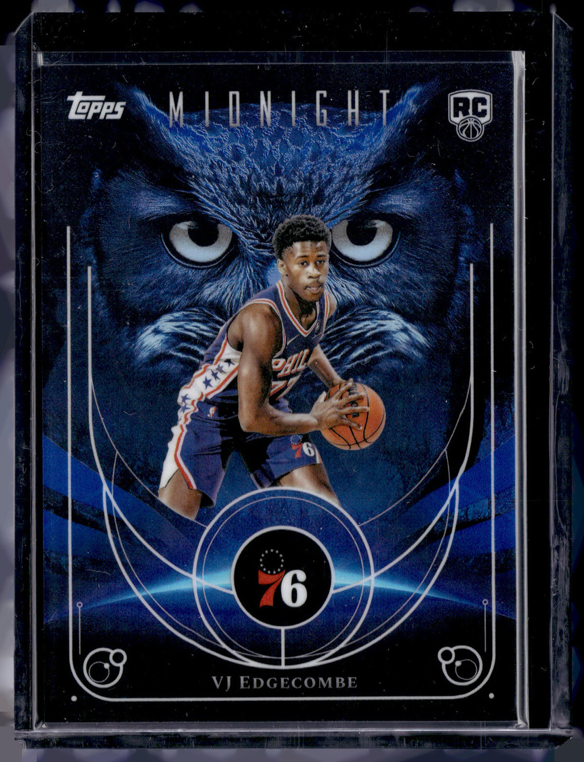 HL-P01 2025 Topps Midnight Night Owls VJ Edgecombe #NO-18 RC