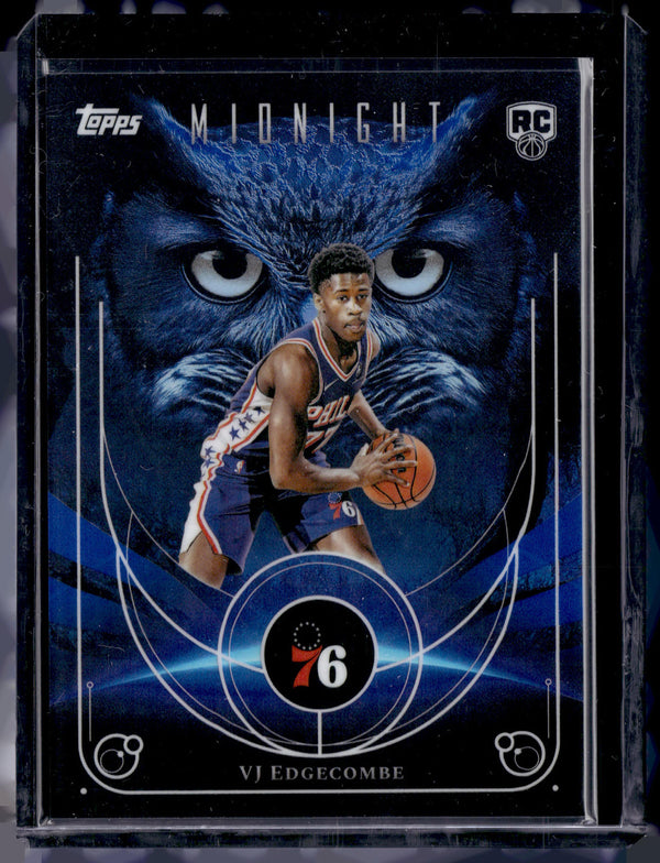 HL-P01 2025 Topps Midnight Night Owls VJ Edgecombe #NO-18 RC