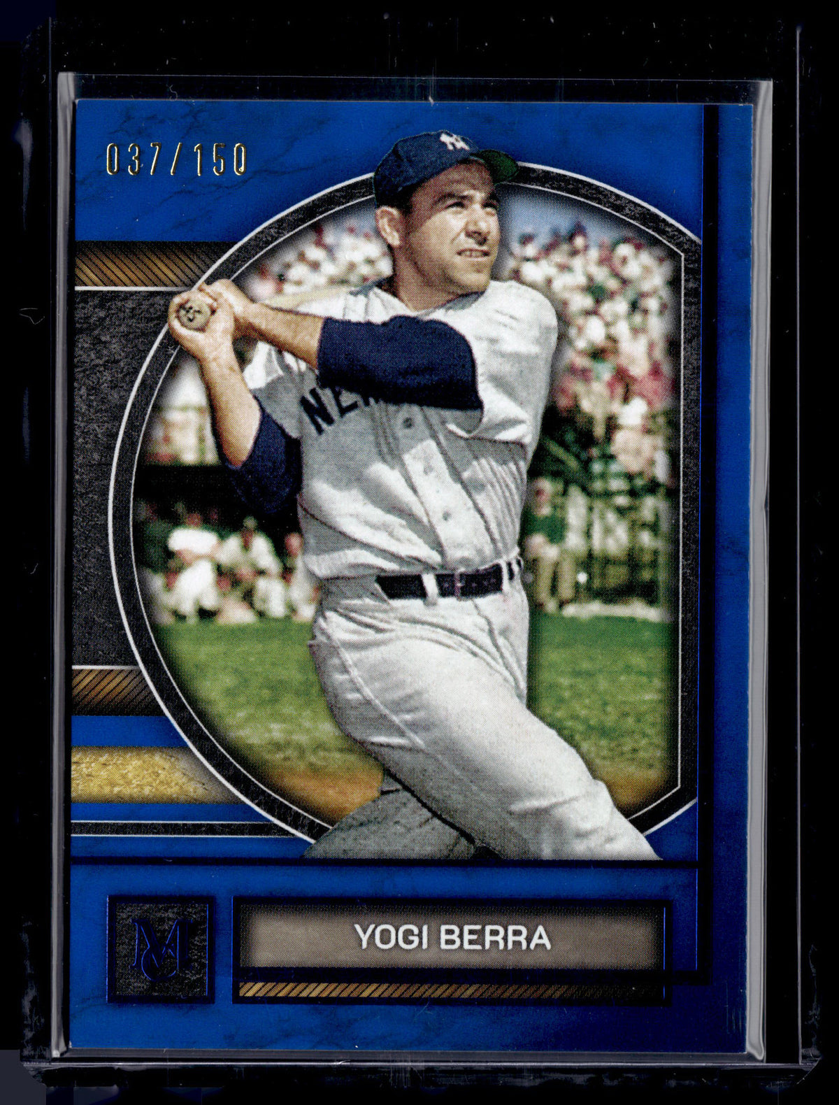 HL-P01 2025 Topps Museum Collection Yogi Berra #53 Blue /150