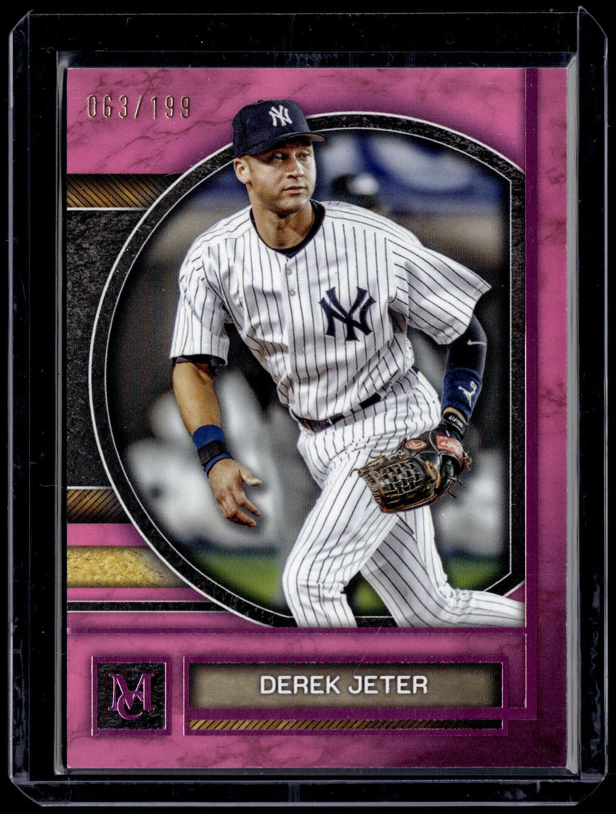 HL-P01 2025 Topps Museum Collection Derek Jeter #42 Amethyst /199