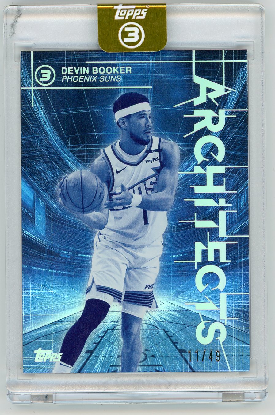 HL-P01 2026 Topps Topps 3 Architects Devin Booker #AR-24 /49