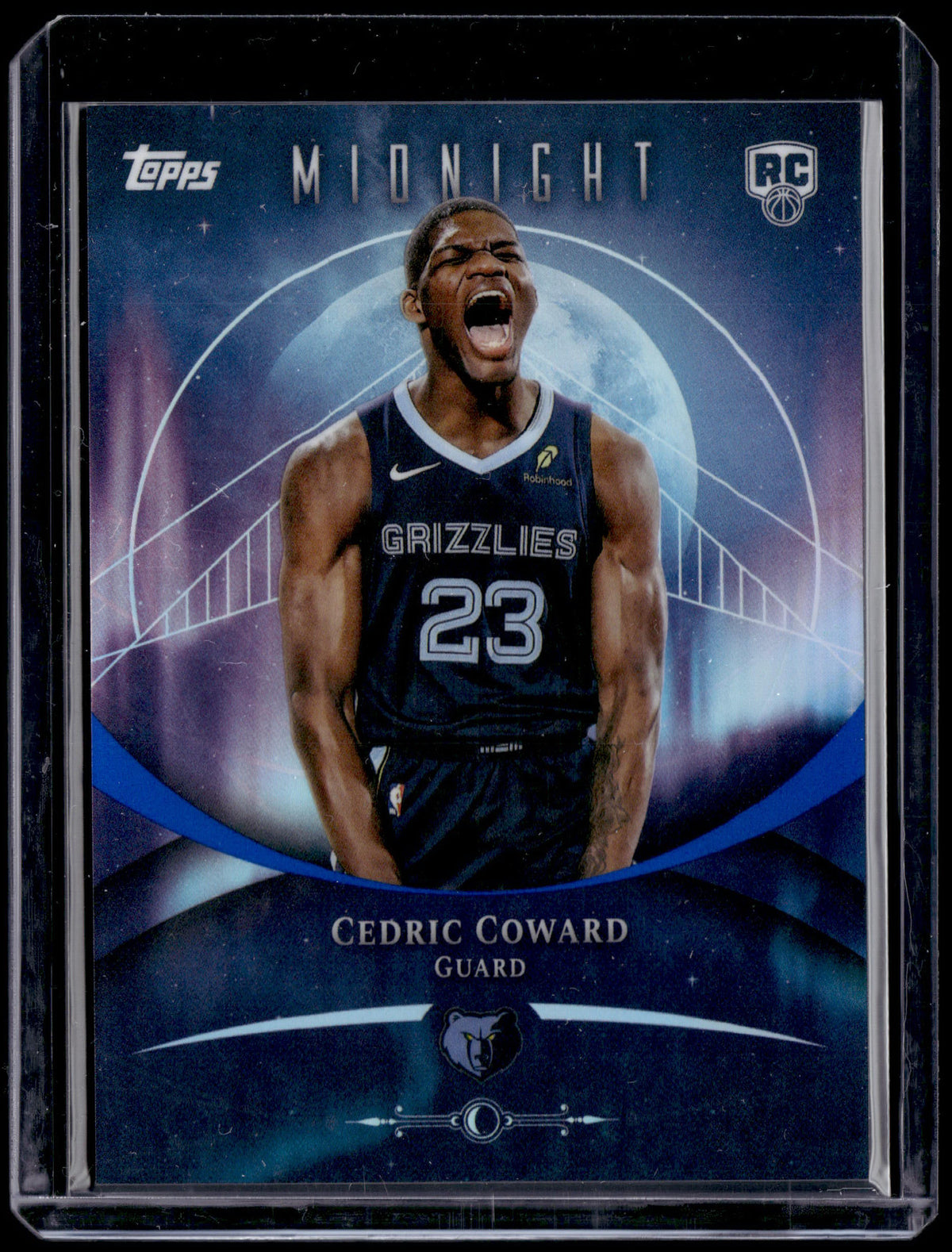 HL-P01 2025 Topps Midnight Cedric Coward #71 RC Memphis Grizzlies