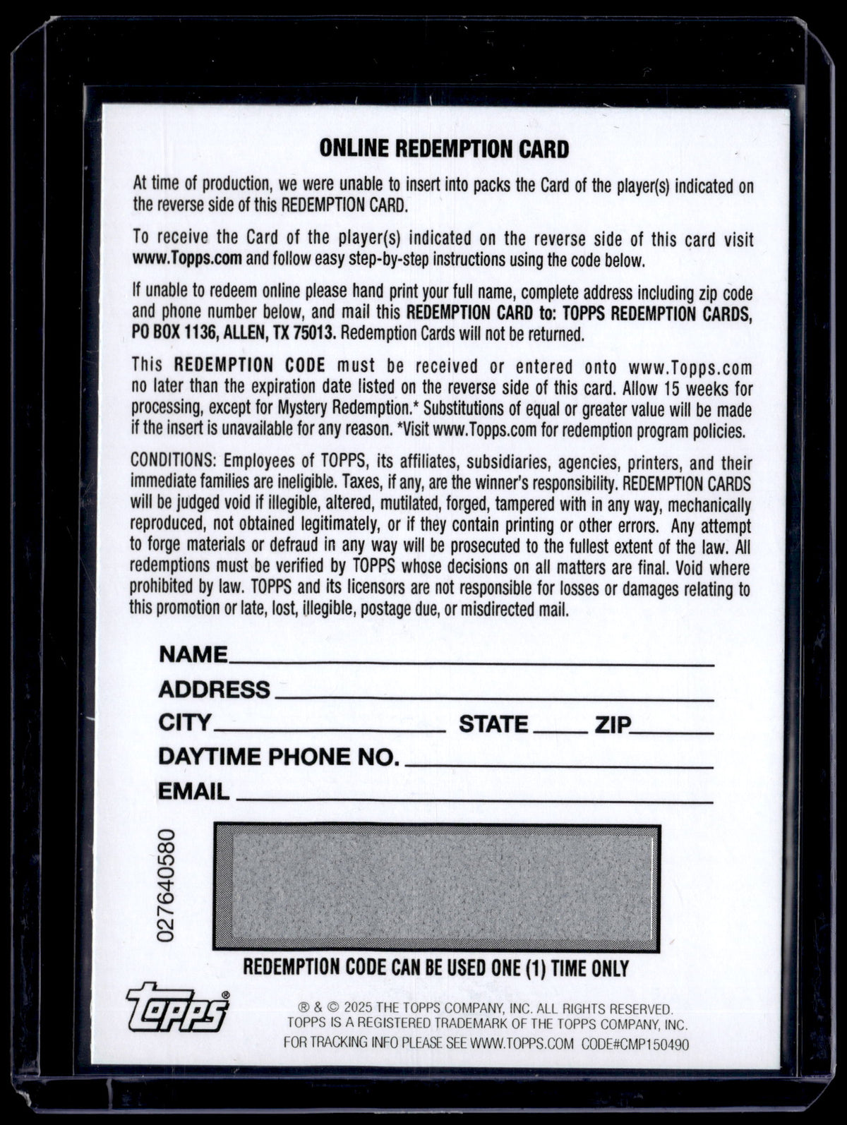 HL-P01 2026 Topps Midnight Yanic Konan-Niederhauser #RHS-YK Summer Solstice