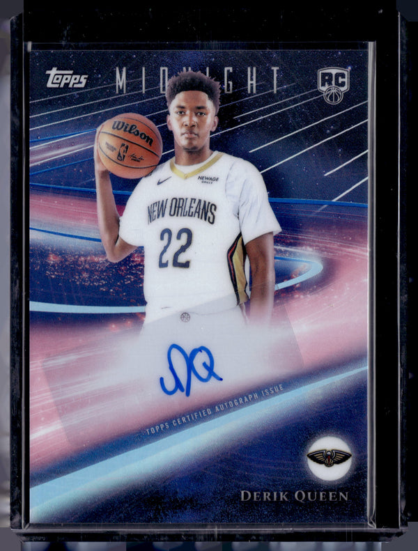 HL-P01 2025 Topps Midnight Rookie Horizon Signatures Derik Queen #RHS-DQ Auto RC