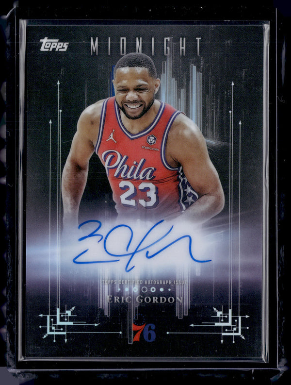 HL-P01 2025 Topps Midnight Eric Gordon #DM-EG Dark Marks