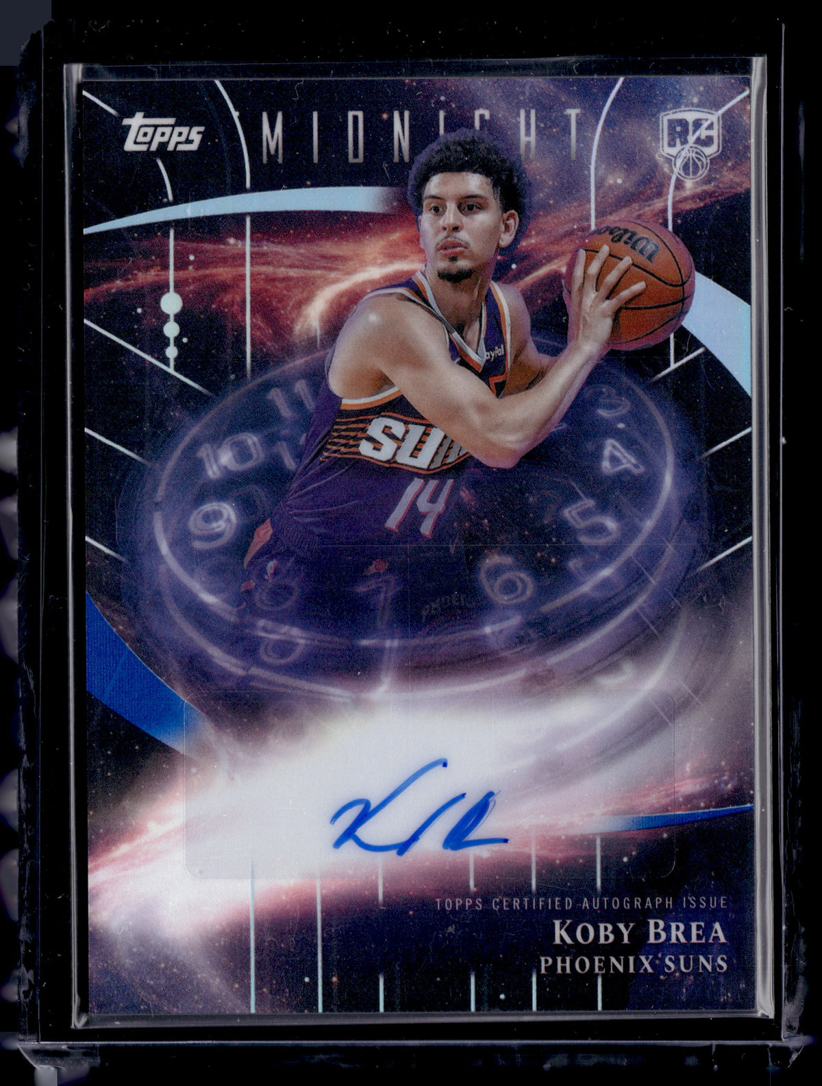 HL-P01 2025 Topps Midnight Stroke of Midnight Koby Brea #SMR-KB Auto RC