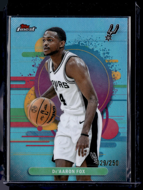 HL-P01 2026 Topps Finest De'Aaron Fox #180 Uncommon /250