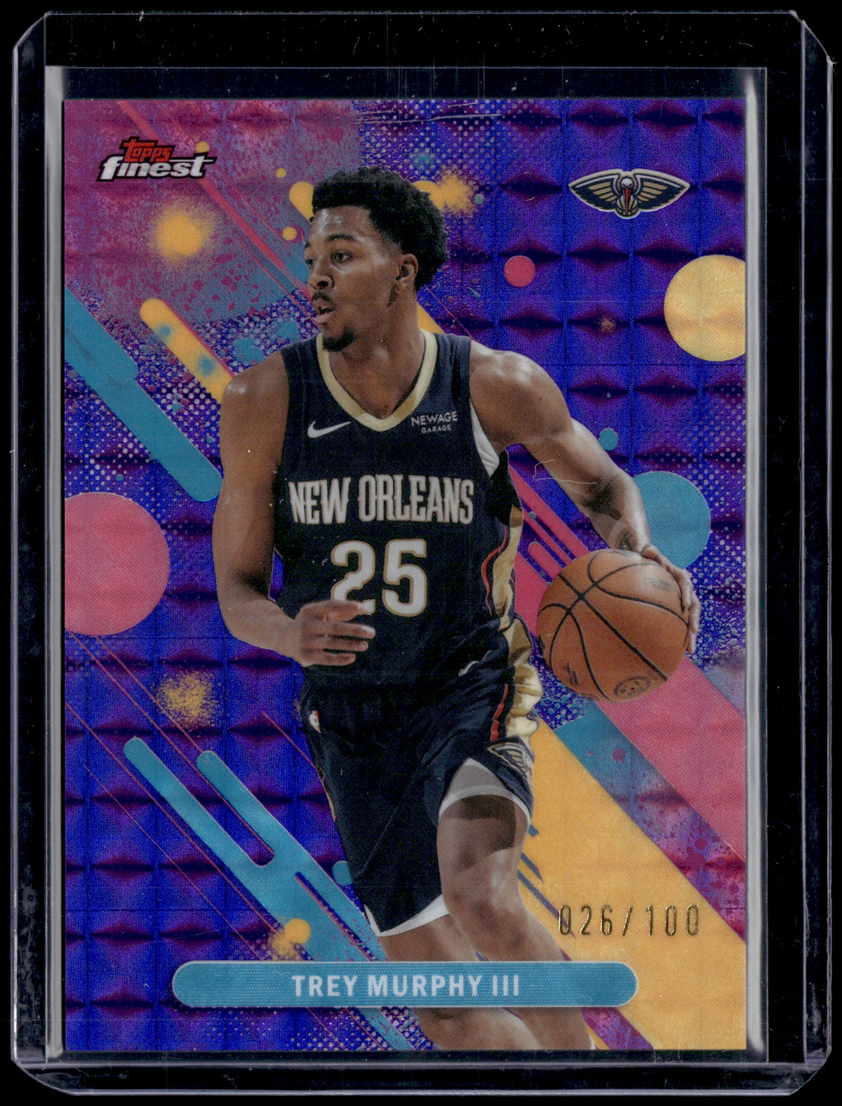 HL-P01 2026 Topps Finest Trey Murphy III #96 Purple /100