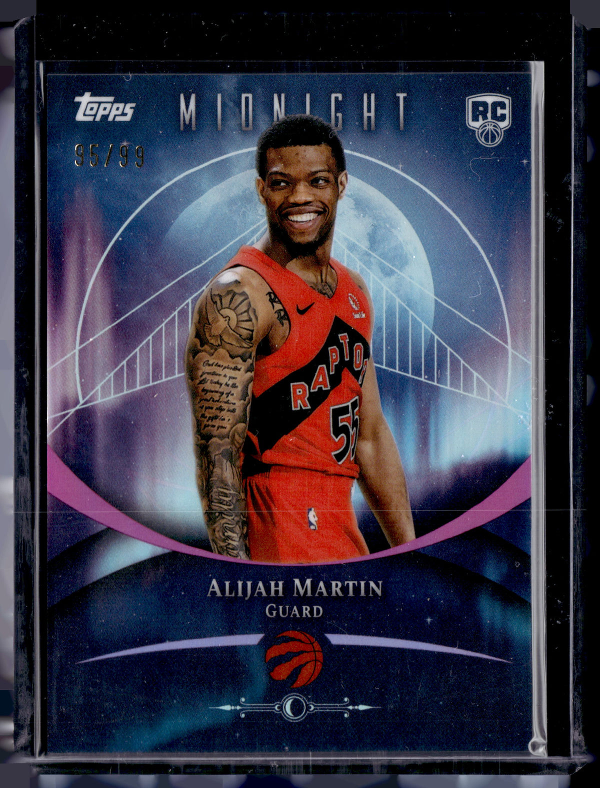 HL-P01 2025 Topps Midnight Alijah Martin #96 /99 RC