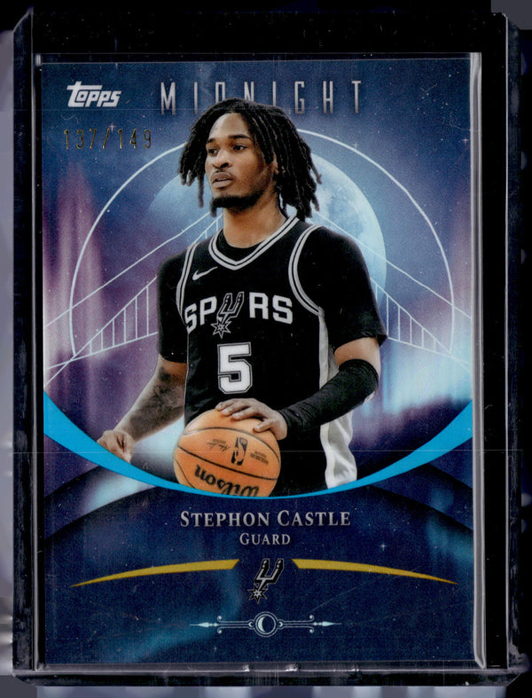HL-P01 2025 Topps Midnight Stephon Castle #42 /149