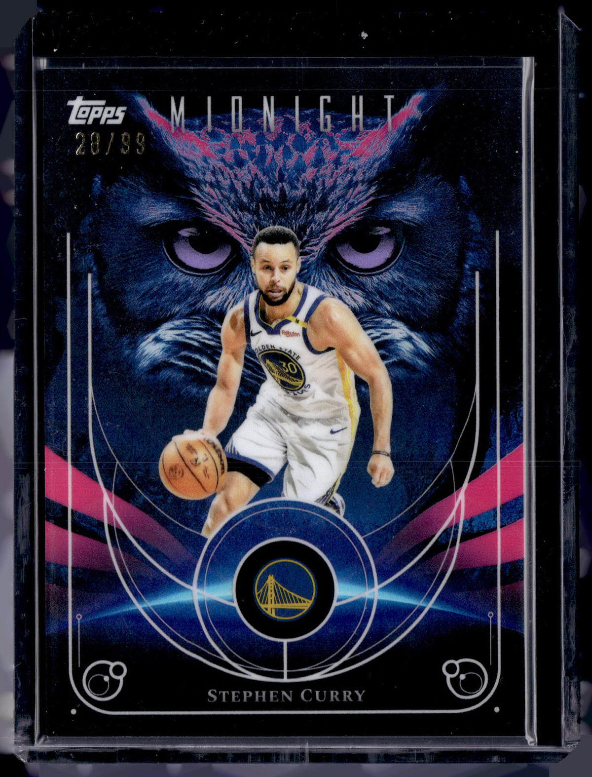 HL-P01 2025 Topps Midnight Night Owls Stephen Curry #NO-7 /99