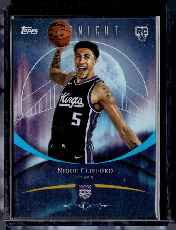 HL-P01 2025 Topps Midnight Nique Clifford #84 RC /149