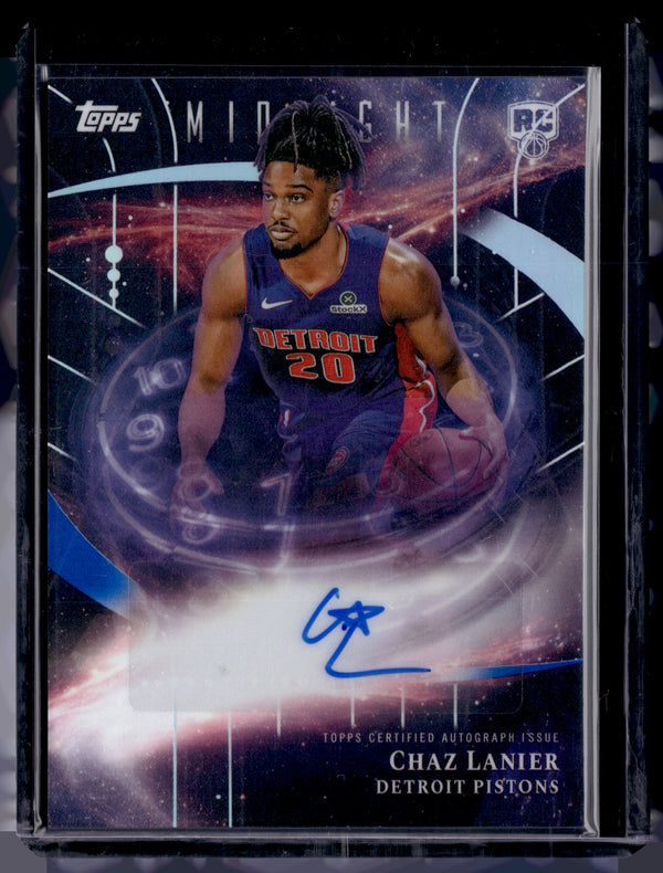 HL-P01 2025 Topps Midnight Stroke of Midnight Chaz Lanier #SMR-CL RC
