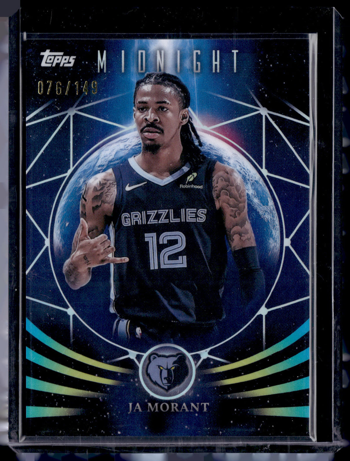 HL-P01 2025 Topps Midnight Moonfall Ja Morant #MF-10 /149