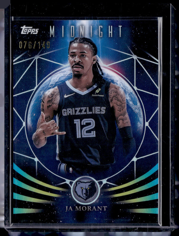 HL-P01 2025 Topps Midnight Moonfall Ja Morant #MF-10 /149