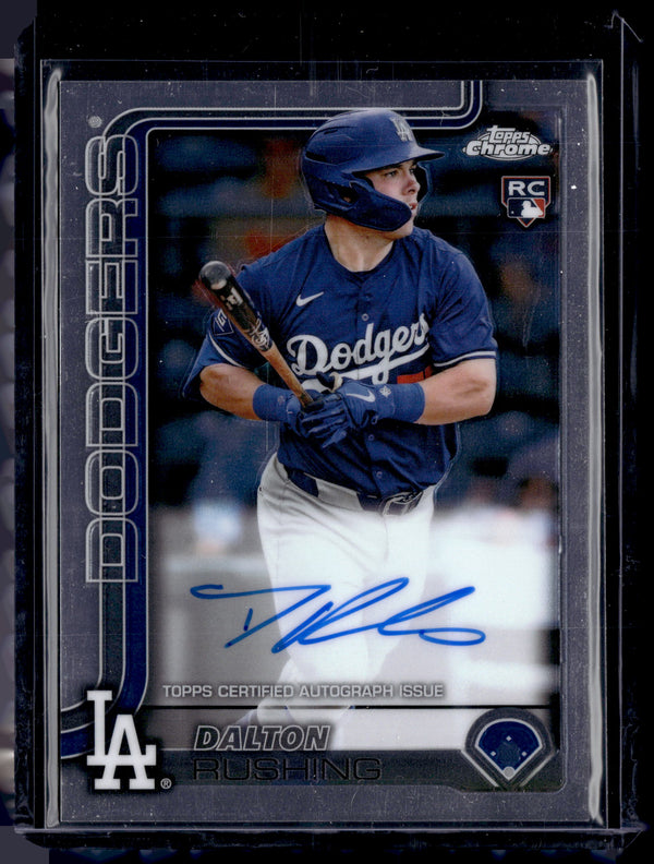 HL-P01 2025 Topps Chrome Dalton Rushing #RA-DR Auto RC