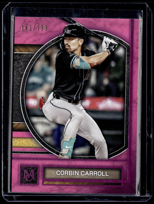 HL-P01 2025 Topps Museum Collection Corbin Carroll #92 Pink /199
